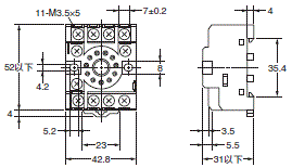 P2RFZ / P2RF, P2R, P7TF, PYFZ / PYF, PTFZ / PTF, PYD, PT, P7LF, PF, P2CF, PFA, P3G / P3GA, PL 外形尺寸 86 