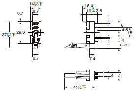 P2RFZ / P2RF, P2R, P7TF, PYFZ / PYF, PTFZ / PTF, PYD, PT, P7LF, PF, P2CF, PFA, P3G / P3GA, PL 外形尺寸 10 