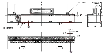 XW2D 外形尺寸 11 XW2D-□□Y6_Dim