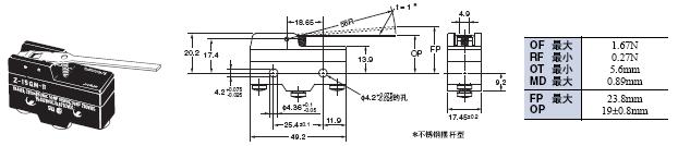 Z 外形尺寸 45 Z-15GM-B_Dim