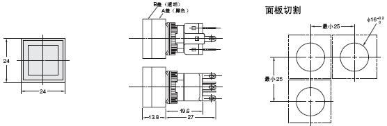 A16 外形尺寸 34 A16ZA-5060_Dim