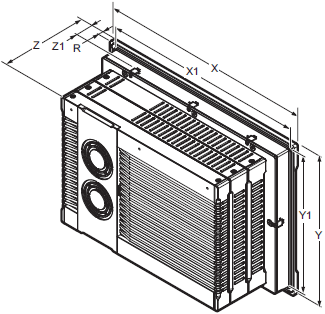 NY5□□-1 外形尺寸 4 