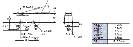 TZ 外形尺寸 5 TZ-1GV_Dim