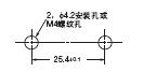 X 外形尺寸 10 X_mounting holes_Dim